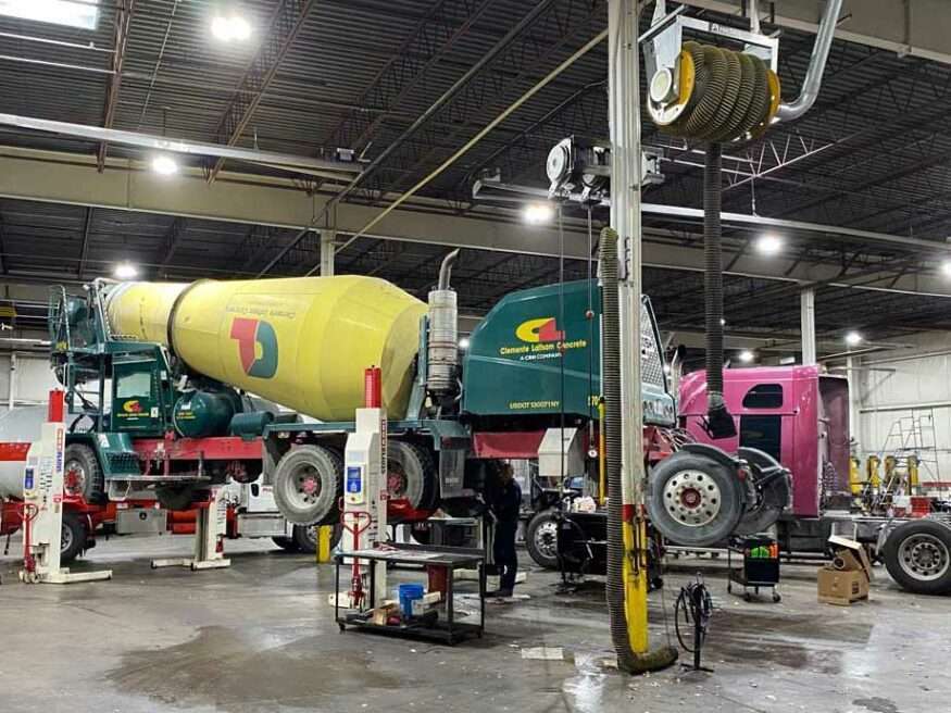 Atlantic Detroit Diesel-Allison shop interior